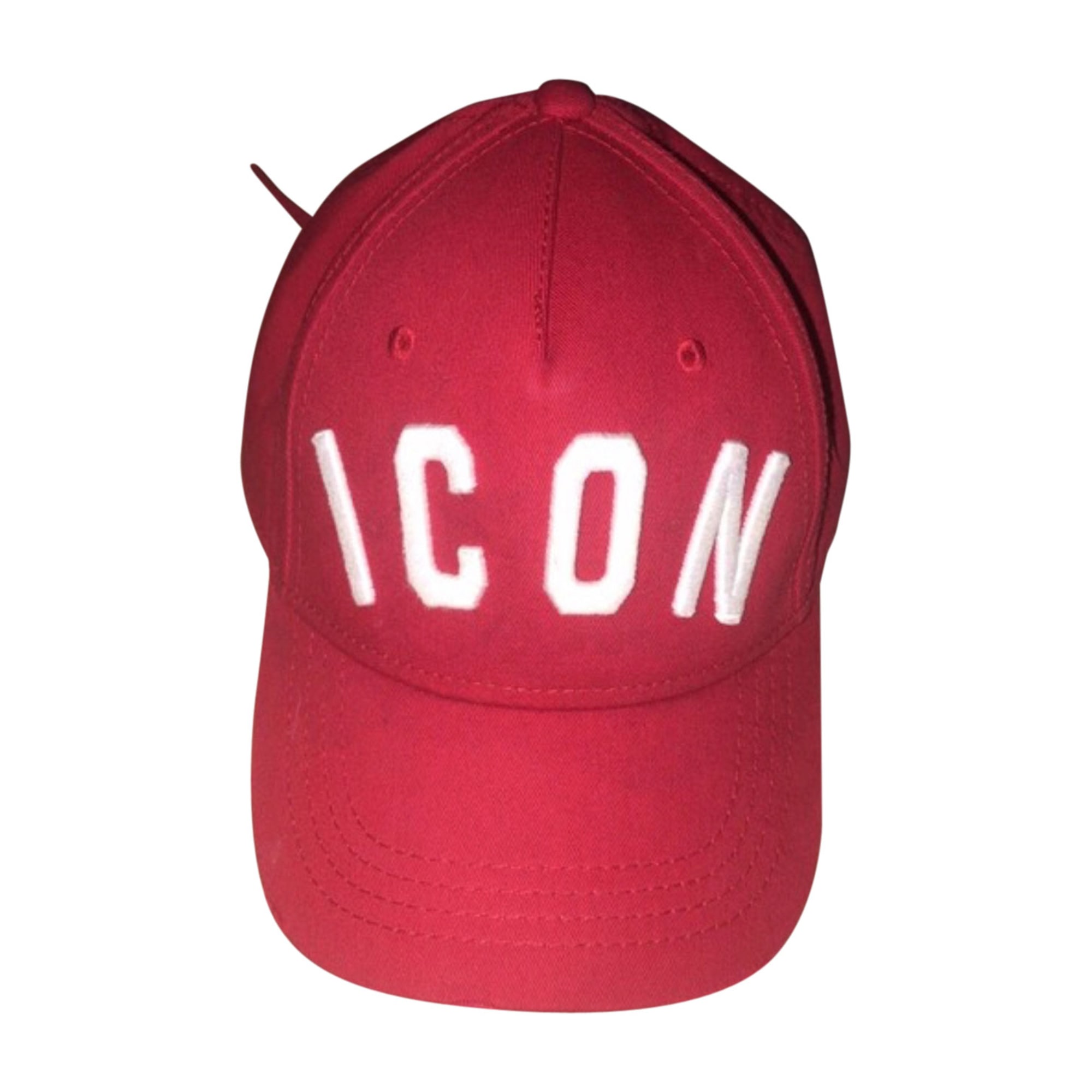 casquette dsquared rouge icon