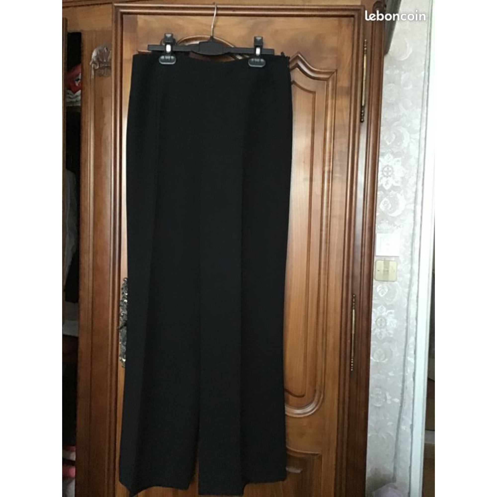 Pantalon large UN JOUR AILLEURS Noir
