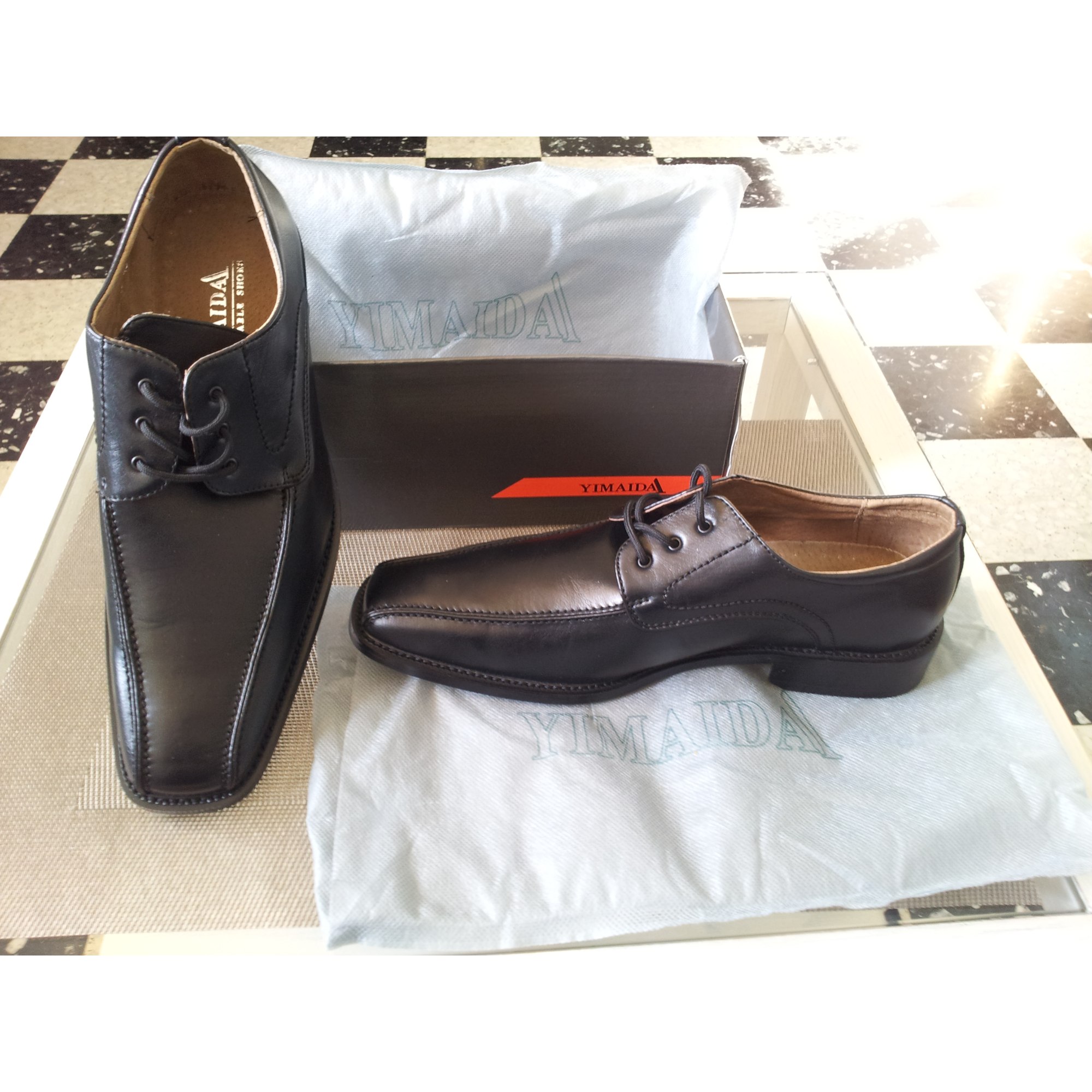 Chaussures à lacets YIMAIDA 43 noir vendu par Lauv 06461674 - 1790269
