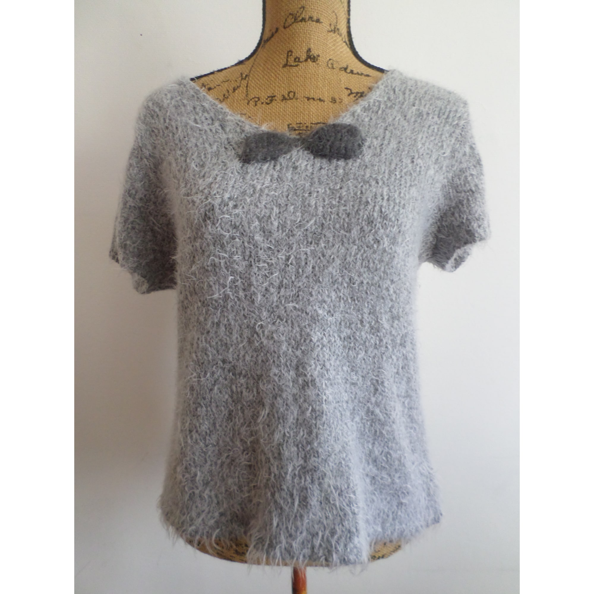 Top, tee-shirt ARMAND THIERY Gris, anthracite