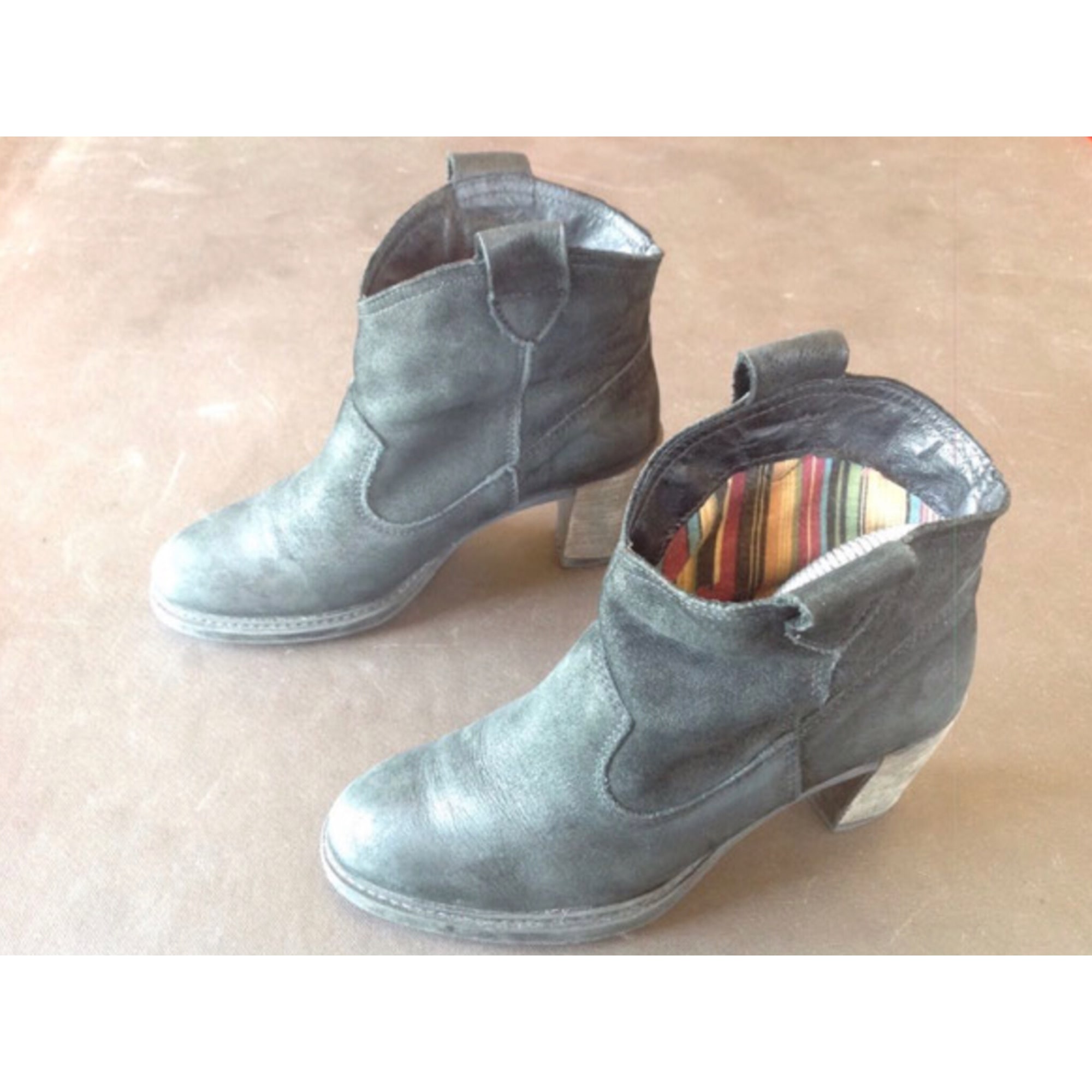 Bottines & low boots à talons FELMINI 36 noir - 7635406