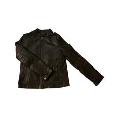 Leather Zipped Jacket Zadig & Voltaire  