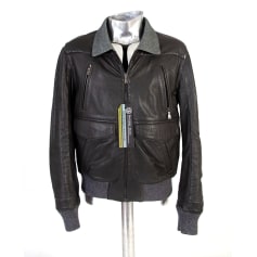 Leather Zipped Jacket Yves Saint Laurent  