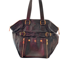Leather Handbag Yves Saint Laurent Muse 