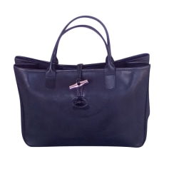 Leather Handbag Longchamp  