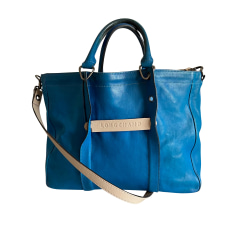 Leather Shoulder Bag Longchamp 3D 