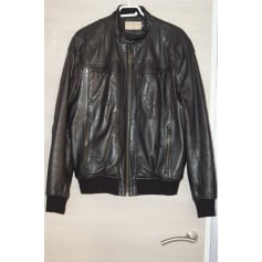 Leather Zipped Jacket Chevignon  