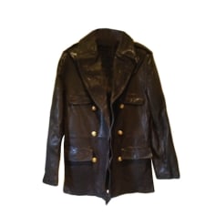 Leather Coat Chevignon  