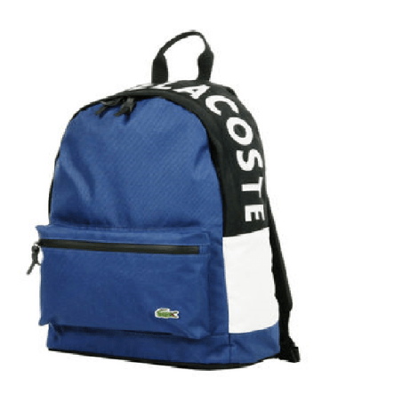 lacoste blue backpack