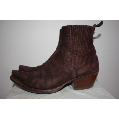 Cowboy Ankle Boots R.SOLES 37,5 brown 