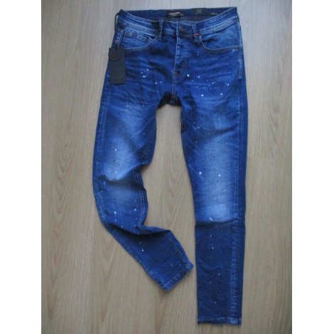 Skinny Jeans KENZARRO Blue, navy, turquoise