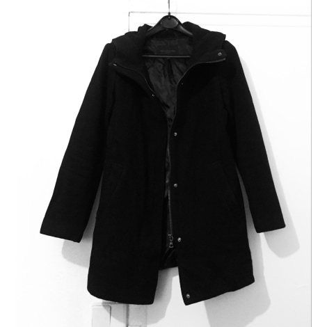 manteau noir femme uniqlo