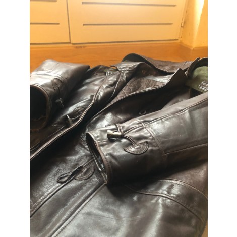 Leather Jacket MAC DOUGLAS Brown