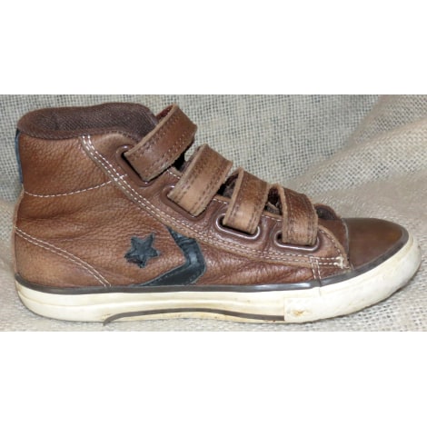 Schuhe mit Klettverschluss CONVERSE 29 braun guter zustand verkauft durch  Place 8 - 5476645