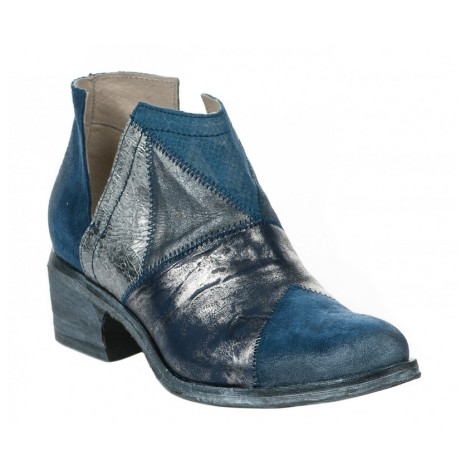High Heel Ankle Boots KRIO 40 blue - 8120665