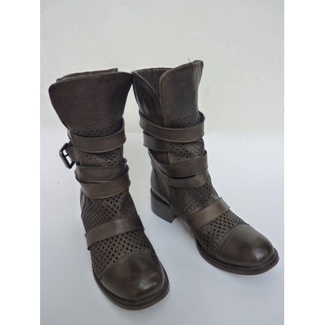 High Heel Ankle Boots IXOS 38 brown very good sold by d'abeilles 313423170  - 8179683