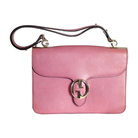 Leather Handbag GUCCI Pink, fuchsia, light pink