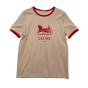 Top, tee-shirt CÉLINE Beige, camel