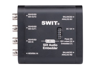 SWIT S-4610 Audio embedder