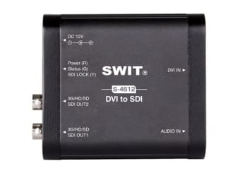 SWIT S-4612  DVI til 3G/HD/SD-SDI konverter