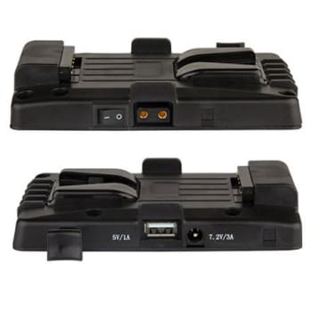 SWIT S-7010S V-Mount batteriplate med D-tap,  og regulator til 7,2 og 5V(USB)