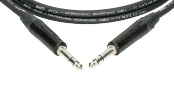 Klotz B4PP1-0500 Audiokabel Jack6,3M3 til Jack6,3M3 5meter
