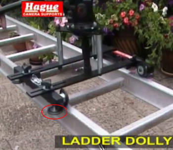 Hague HAG-D8-TYRE-S Reservedekk til HAG-D8 stigedolly sidehjul