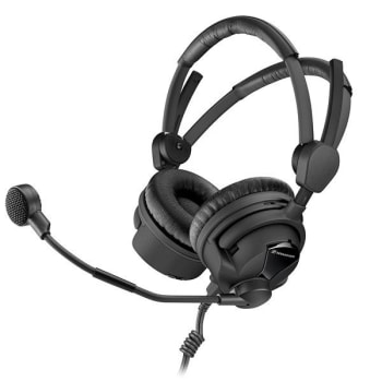 Sennheiser HMD 26-II-100-8 Headsett med dynamisk mikrofon uterminert kabel