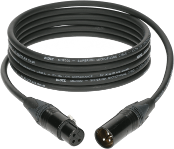 Klotz M2FM1-1000 Mikrofonkabel XLR3M - XLR3F  10 meter