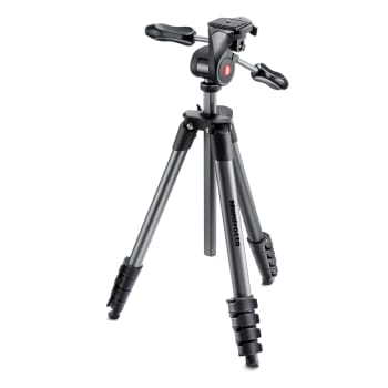 Manfrotto MKCOMPACTADV-BK Stativkit Compact Advanced Svart