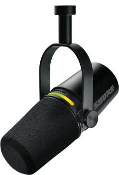 Shure MV7+-K Mikrofon Dynamisk vokal XLR og USB sort