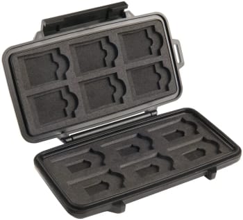 Peli Case 1P0915 Hardcase for SD-kort Sort