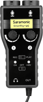 Saramonic SMARTRIG+ UC Lydinterface USB-C 2inn/2ut Phantom