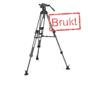 Manfrotto MVK612TWINFC Kamerastativ kit Nitrotech Fast Twin MS CF Brukt