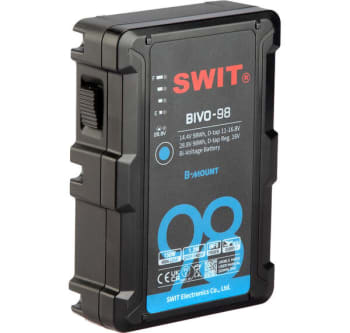 SWIT BIVO-98 Batteri Li-Ion 28.8V/14.4V 98Wh B- Mount 2xD-Tap