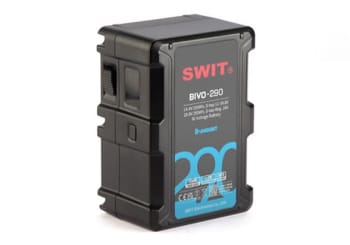 SWIT BIVO-290 Batteri Li-Ion 28.8V/14.4V 290Wh B- Mount 2xD-Tap