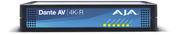 AJA Dante AV 4K-R Dante Ultra Receiver