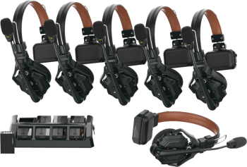Hollyland SOLIDCOM C1 PRO-6S Trådløs Full Duplex Intercom System m/6 Headsets 350m