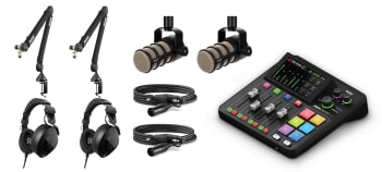 RØDE To personers podcasting bundle