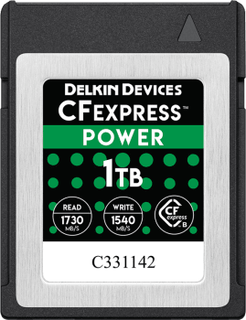 Delkin DCFX1-1TB Minnekort CFexpress type B 1TB 1540MB/s