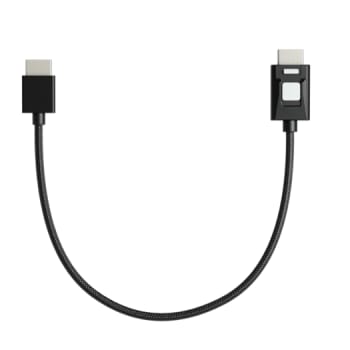 ATOM4K60L1, Locking HDR Full til Full HDMI 30cm High Speed Cable, ATOMOS