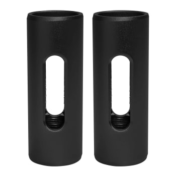 Kondor Blue 1.5" 15mm PPSh Rods Raven Black