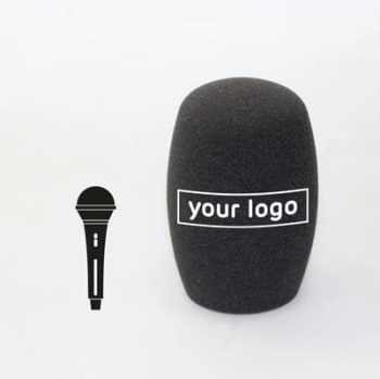 Schulze-Brakel 7035CV Vindhette med logo sylindrisk med 2 logo Premium flocked