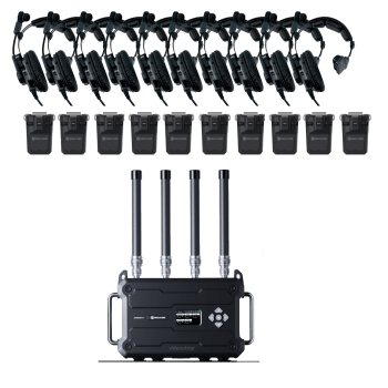 Hollyland Solidcom H1 intercom kit for 10-personer