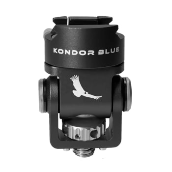 Kondor Blue ARRI til NATO Swivel Tilt Monitor Mount Raven Black