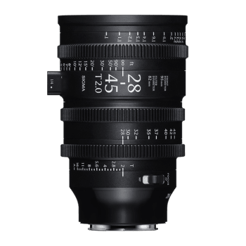 Sigma 28-45mm T2.0 Cine Zoom Lens AF E-Mount