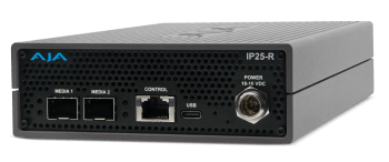 AJA IP25-R IP 4K ST 2110 Konverter
