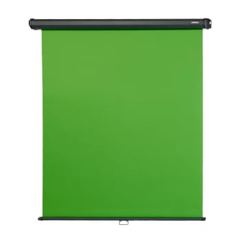 Celexon Greenscreen Backdrop manuell Pull-down Chromakey bakgrunn 200 x 190 cm