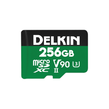 Delkin Minnekort microSD Power 2000x UHS-II 256GB