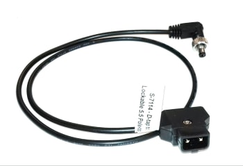 SWIT S-7114 Strømkabel D-Tap til låsbar DC plugg